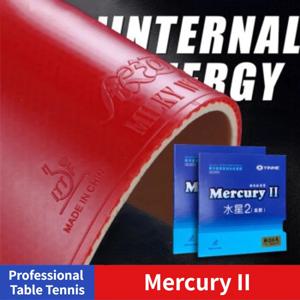 YINHE Mercury II / MERCURY 2 탁구 고무 Galaxy Pips-In 오리지널 YINHE 탁구 고무 스핀 컨트롤 탁구 스폰지