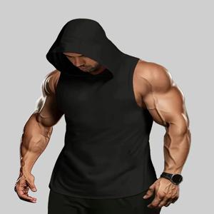 탱크탑 세트, 여름용 솔리드 남성 캐주얼 편안한 조끼 셔츠, 남성 의류 운동 조끼 티셔츠 탑
