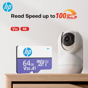 HP 기존 메모리 카드 64GB 128GB 256GB U3 4K 마이크로 SD 카드 SDXC UHS-I C10 A1 V30 TF 플래시 Microsd 스피커 HD용
