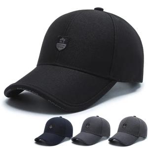 중년 및 고령자 모자, 남성 야구, 용수철 및 가을 유행, 유행 아빠, 외국 및 다목적, 햇빛가리개 모자