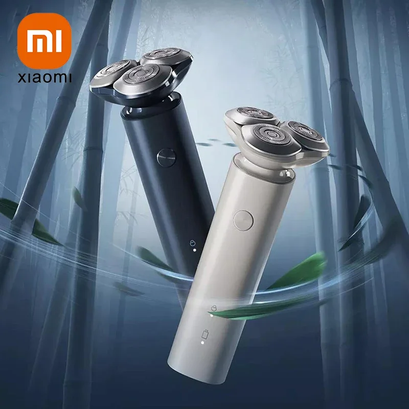 XIAOMI Mijia 전기 면도기 S101 남성용 향상된 면도기 면도기 방수 건식 습식 면도 수염 트리머