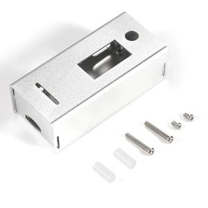 MMDVM 핫스팟 확장 레인썬 보드용 알루미늄 합금 케이스, 라디오 스테이션, 와이파이 음성 모뎀, 라즈베리 파이 W 블랙