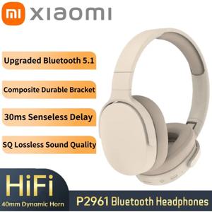 샤오미 오리지널 블루투스 이어폰, P2961 HIFI 헤드셋, 무선 헤드폰, 오버이어 이어버드, IOS 안드로이드 게임 음악 2025 신제품