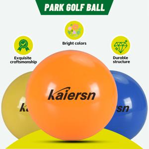 Kaiersn 다채로운 공원 골프 공 - 야외 훈련, 어린이 및 성인을 위한 6cm/2.36인치 내구성 연습 공(다색 옵션)