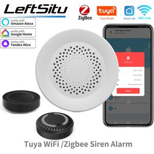투야 지그비 스마트 사이렌 알람 (100dB 스피커 탑재, 투야 스마트 라이프, 구글 홈, 얀덱스 앨리스, 알렉사 호환)