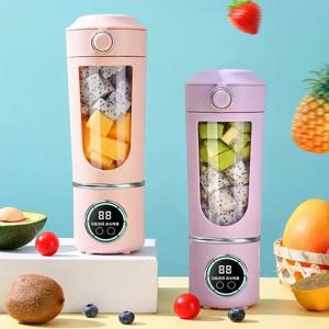 스테인레스 스틸 전기 블렌더 700ml 주스 메이커 블렌더 12 잎 강력한 BPA 프리 스무디/얼음 과일/견과류 블렌더 병