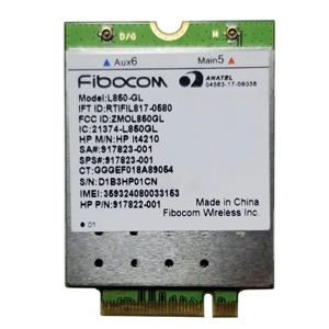 ABZZ-10X L850-GL LT4210 FDD-LTE TDD-LTE 4G 카드 4G 모듈 SPS,917823-001 430 440 450 G5 노트북용