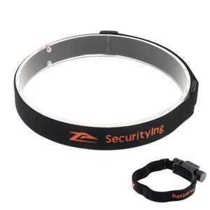 탄성 머리띠 360 학위 조절 가능한 헤드 라이트 스트랩 22mm - 26mm 토치 손전등 헤드 라이트 홀더 벨트에 적합