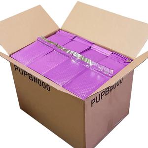 버블 100 Pcs 봉투 배송 가방 패딩 봉투 포장 인감 메일 링 선물 패딩 보라색과 분홍색 녹색