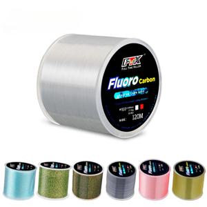 120m 보이지 않는 낚시 라인 반점 플루오로카본 코팅 낚시 라인 0.20mm-0.50mm 4.13LB-34.32LB 초강력 발견 라인