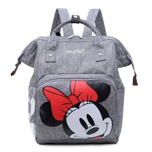 디즈니 미키 마우스 배낭 새로운 만화 기저귀 가방 어머니 아기 소녀 소년 Schoolbag 미키 대용량 저장 가방 핸드백