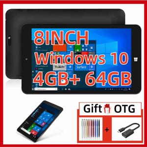 태블릿 PC 8인치 4GB DDR RAM 64GB ROM 64비트 윈도우 10 WIFI 쿼드 코어 X5-Z8350 1.44GHz 1280x800 픽셀 듀얼 카메라 사무용