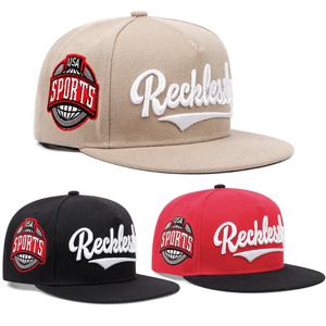 2024 새로운 패션 Reeklessly 미국 자수 남자 여자 야구 모자 힙합 스포츠 캐주얼 트럭 모자 Snapback 야외 태양 모자