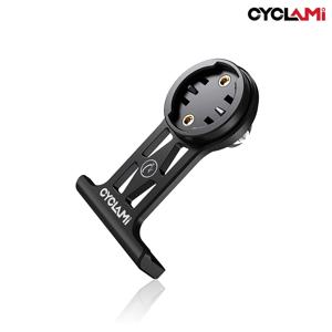 CYCLAMI NiteRider 어댑터 스포츠 액션 카메라 Garmin XOSS G+ IGSPORT RAVEMEN용 확장형 전면 마운트 자전거 핸들바 마운트