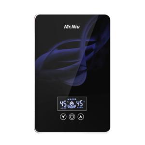 LED 디지털 디스플레이 온도 자동 온수기, 인스턴트 전기 온수기, 샤워, 욕실용 온수, 220-240V, 6001W