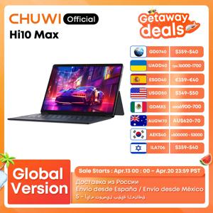 CHUWI 2 In 1 Hi10 Max 태블릿 PC 12.96인치 2880*1920 화면 N150/N100 노트북 12GB RAM 512GB ROM Windows 11 태블릿 2.4G/5G WiFi
