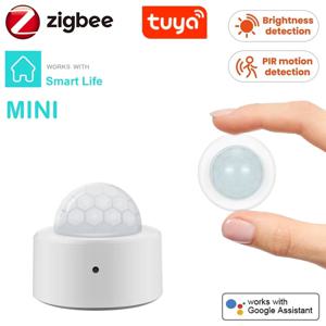 Tuya Zigbee 인간 모션 센서 스마트 홈 PIR 모션 센서 감지기 보안 스마트 라이프는 Alexa Google 홈 게이트웨이와 함께 작동합니다.
