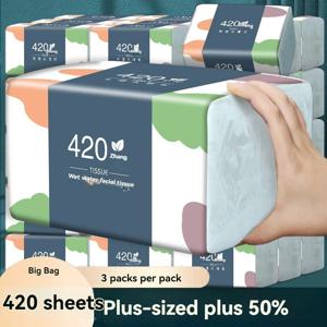 1-9PCS 상자 종이 타월 전체 상자 저렴한 가정용 화장지 버진 목재 펄프 종이 타월 홈 냅킨 화장지