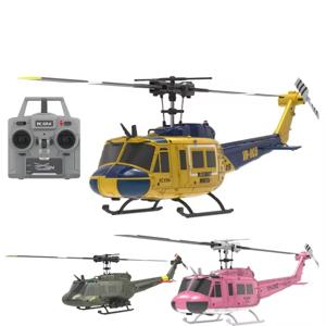 2.4G Hot UH-1 Huey 2.4G 원격 제어 헬리콥터 6채널 6축 자이로스코프 원버튼 반전 곡예 헬리콥터 모델