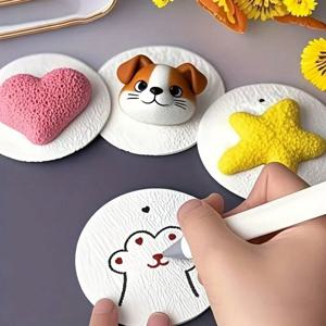 3D 라운드 하트 모양의 꽃 종이 거품 아트지 DIY 크리 에이 티브 흥미로운 종이 아트 감정적 연결 이상적인 선물