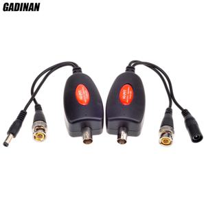 GADINAN AHD CVI TVI CCTV 카메라 전원 비디오 전송(BNC 비디오 케이블 1개를 통해 최대 400M HD-PVT 전원 비디오 송신기)