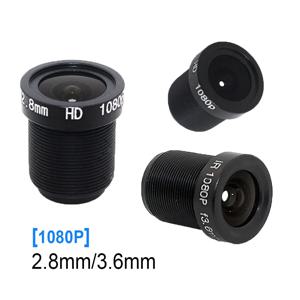 HD 1/2.7인치 2.8mm 115도 광각 CCTV IR 3MP 렌즈 M12x0.5 보안 AHD TVI SDI CVI IP 카메라