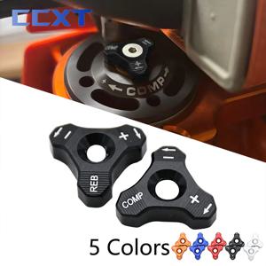 Motocross 48mm 포크 충격 흡수 장치 손잡이 조절기 볼트 KTM SX SXF XC XCF XCW XCFW EXC EXCF MXC SMC ENDURO Adventure Universal