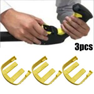 3pcs C 유형 클립 커넥터 Karchers K2 K3 K7 자동차 홈 압력 전원 와셔 부품 트리거 가정용 청소 도구 노란색