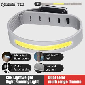 야간 달리기 암밴드 LED 라이트, 야외 스포츠, USB 충전식 깜박이 라이트, 안전 벨트, 팔 다리 경고, 손목 밴드, 사이클링 라이트