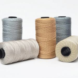 새로운 여름 크로 셰 뜨개질 원사 DIY 공예 스레드 얼음 실크 아트 원사 코드 1.5mm200m 모자 인형 바느질 가방 크로 셰 뜨개질에 대한 폴리 프로필렌 원사