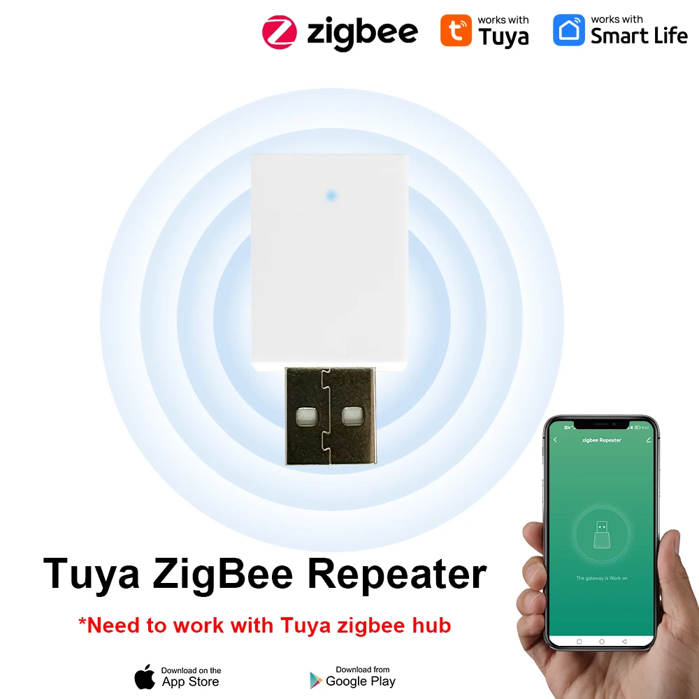 Tuya ZigBee USB 신호 리피터 스마트 라이프 용 신호 증폭기 익스텐더 ZigBee Gateway 스마트 홈 장치 보조 자동화