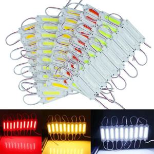 렌즈 COB LED 모듈로 10 개/몫 주입 기호 채널 문자 DC12V 2W IP68에 대 한 방수 LED 백라이트 백라이트