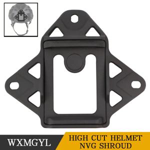 BOOIU VAS 헬멧 슈라우드 FAST MICH WENDY 전술 방탄 헬멧 NVG Brack 용 모듈 형 번지 Wilcox L4 NVG 마운트 어댑터