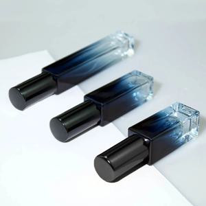 1pc 5ml 10ml 고품질 향수 스프레이 병 그라디언트 블루 향수 병 여행 화장품 리필 스프레이 병
