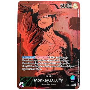 애니메이션 카드 원피스 OPCG Law Divine Departure Replica 만화 Luffy Shanks Roger 취미 용품 게임 애니메이션 컬렉션 카드