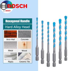 BOSCH EXPERT 금속/목재/플라스틱/세라믹 타일 드릴링 벽 오픈 홀 트위스트 드릴용 다기능 비트 육각 생크 1PCS