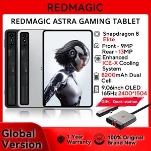 글로벌 버전 Redmagic Astra 게이밍 태블릿 NP05J Snapdragon 8 Elite 9.06