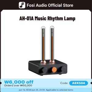 Fosi 오디오 비주얼라이저, 음악 리듬 주변 조명 데스크탑 RGB 컴퓨터 모니터 라이트 바 음악 리듬 LED 리듬 주변 램프