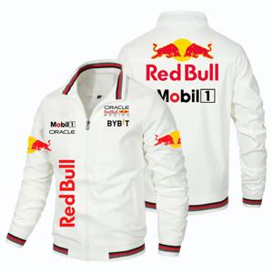 Red Bull 2025 새로운 남성 및 여성 레이싱 재킷 Red Bull 야외 스포츠 재킷 봄과 가을 패션 고품질 재킷