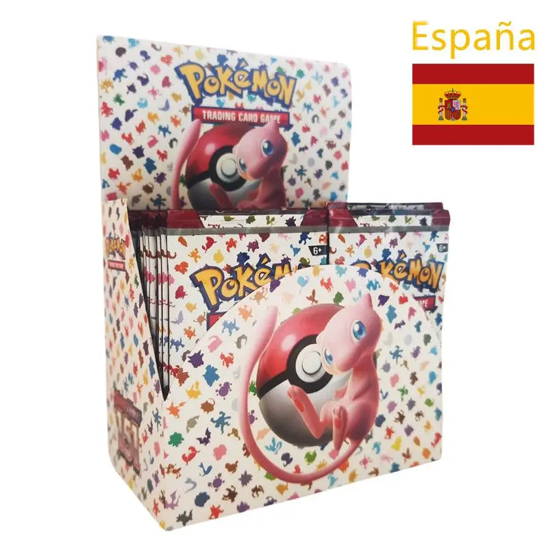 360개 Español Pokémon TCG: Scarlet & Violet Etsncelles Evoving 하늘 151 불꽃 부스터 박스 포켓몬 카드 36팩 박스