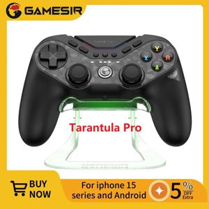 9개의 매핑 가능한 버튼, 6축 자이로스코프, 홀 효과 트리거 및 NFC를 갖춘 GameSir Tarantula Pro 스위치 컨트롤러 무선 게임패드