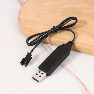 3.7V 리튬 배터리 충전기 용 USB 충전기 케이블 SM-2P 앞으로 RC 자동차 항공기 부품 RC Quadcopter 장난감 항공기 액세서리
