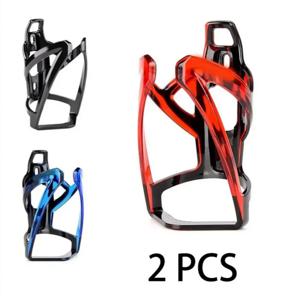 2PCS 자전거 병 케이지 MTB 도로 자전거 물병 홀더 다채로운 경량 사이클링 병 브래킷 자전거 액세서리