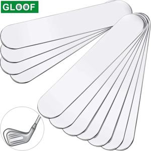 20Pcs 골프 고밀도 리드 시트 특히 점성 유연한 웨이트 바 곡선 표면에 이상적인 낮은 바람 저항