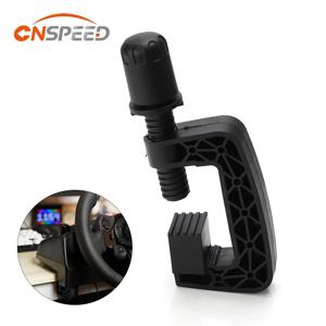 Logitech G25 G27 G29 G920 G923 Driving Force GT 스티어링 휠 시스템 용 블랙 스티어링 휠 시스템 고정 클램프