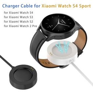 Xiaomi Watch 2 용 흰색 충전기 케이블 충전 USB 케이블 시계 S2 S3/S4 스포츠/시계 2 Pro 충전 와이어 Smartwatch 액세서리