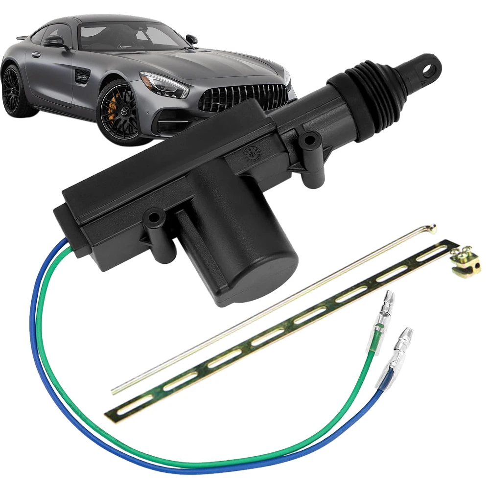 12V 자동차 잠금 시스템 액추에이터 자동차 중앙 도어 잠금 모터 키트 헤비 듀티 12V 전원 잠금 시스템 단일 건 유형 키트