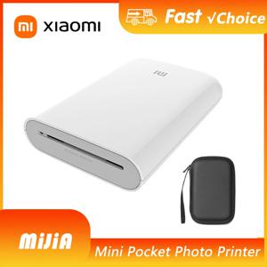Xiaomi mijia AR 프린터 300 인치 당 점 휴대용 사진 미니 포켓 공유 500mAh 사진 프린터 포켓 프린터 Mihome APP 사용