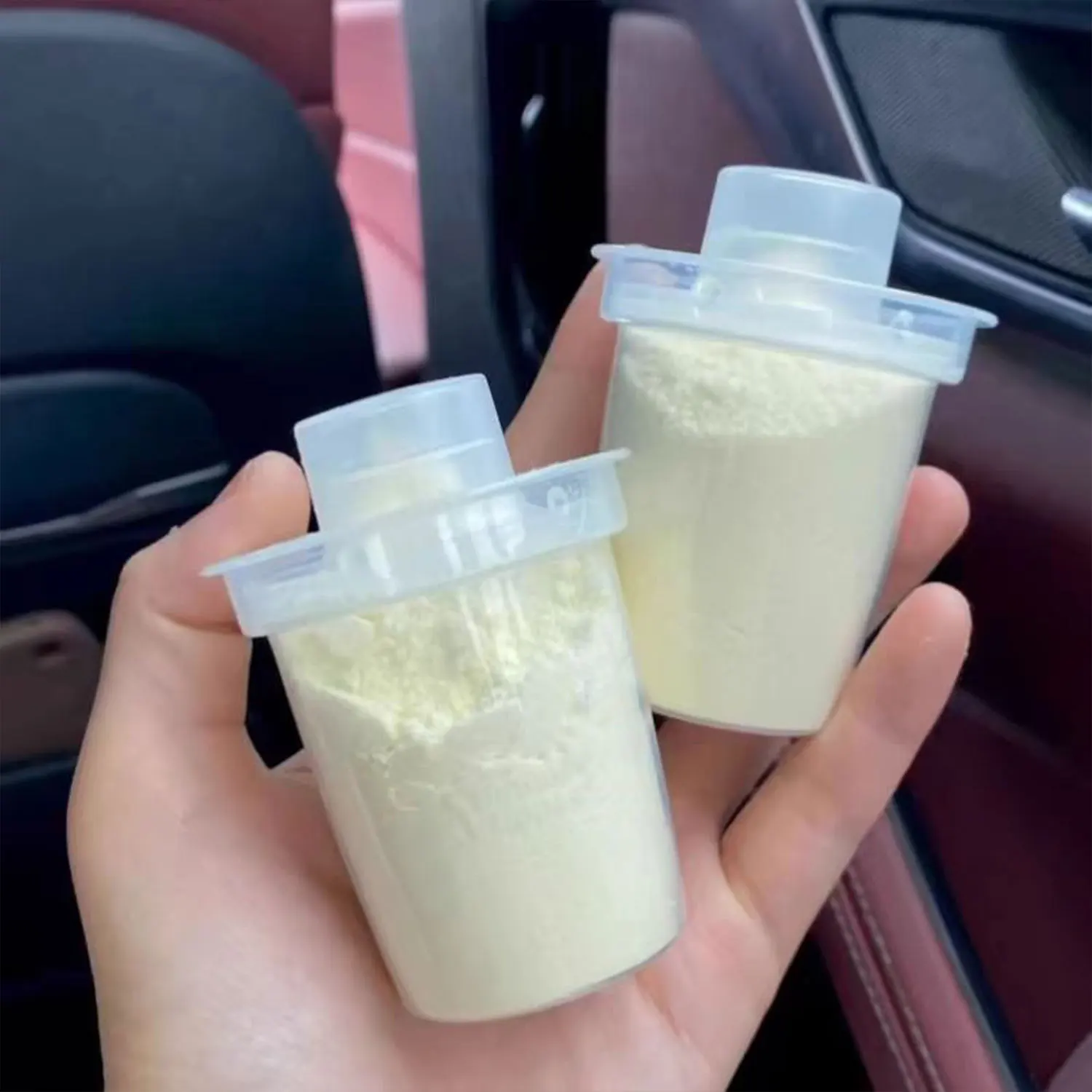 고품질 아기 분유 상자, 식품 저장 용기, 방습 및 방진 휴대용 80ML PP 소재