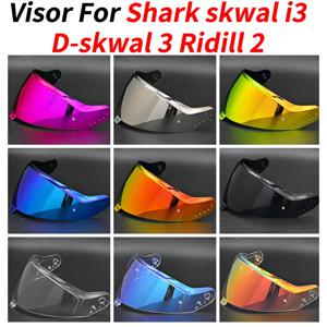 Shark Skwal i3 D-Skwal 3 Ridill 2 헬멧 바이저 교체 렌즈 액세서리 Capacete Windshield D Skwal 3 VZ400 용 바이저